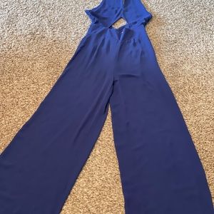 Super down royal blue Jumpsuit